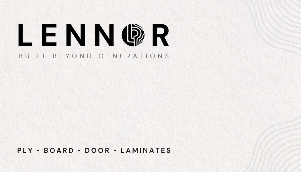 The front of the Lennor business card