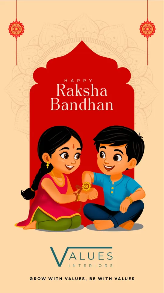 Values Interiors' Raksha Bandhan story